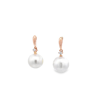 垂吊耳環・日本Akoya珍珠 - WILLS JEWELLERY