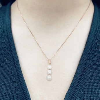 《港式 • 小魚蛋》香港Akoya珍珠吊墜 - WILLS JEWELLERY