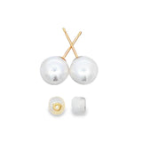 【網店限定】經典日本Akoya珍珠耳環 (8 - 9mm) - WILLS JEWELLERY