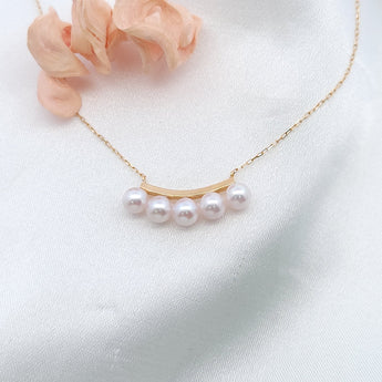 微笑頸鏈 • 日本Baby Akoya珍珠 - WILLS JEWELLERY