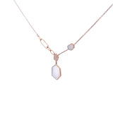 Enchaîner幾何頸鏈・珍珠貝母 - WILLS JEWELLERY