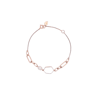 Enchaîner幾何手鏈・珍珠貝母 - WILLS JEWELLERY