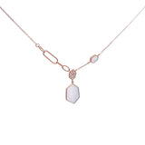 Enchaîner幾何頸鏈・珍珠貝母 - WILLS JEWELLERY