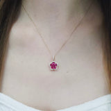 Garden 吊墜．紅寶石 - WILLS JEWELLERY