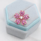 Garden・花漾粉紅藍寶石吊咀 - WILLS JEWELLERY