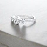 三花戒指・鑽石 - WILLS JEWELLERY