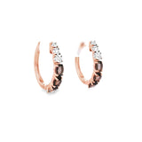 公主耳環・茶晶 - WILLS JEWELLERY