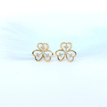 小清新耳環．鑽石 - WILLS JEWELLERY