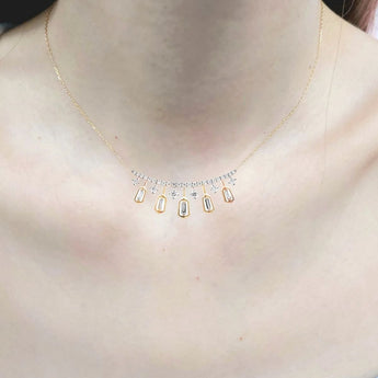 星夜頸鏈．鑽石 - WILLS JEWELLERY