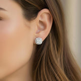 簡約圍鑽鑽石耳環 - WILLS JEWELLERY