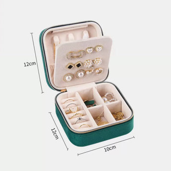 精美絲絨多用途旅行首飾盒 - WILLS JEWELLERY