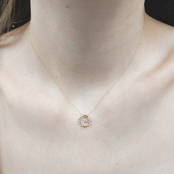 繁星頸鏈．鑽石 - WILLS JEWELLERY