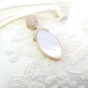 水滴吊墜・珍珠貝母 - WILLS JEWELLERY