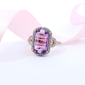 華麗戒指．紫晶 - WILLS JEWELLERY