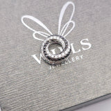 黑白配吊墮．黑鑽白鑽 - WILLS JEWELLERY