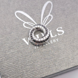 黑白配吊墮．黑鑽白鑽 - WILLS JEWELLERY