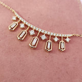 星夜頸鏈．鑽石 - WILLS JEWELLERY