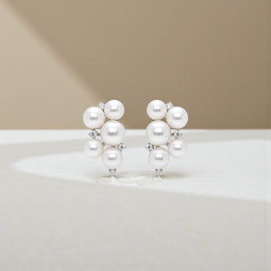 層次珍珠耳環 - WILLS JEWELLERY