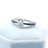 拼色戒指・黑鑽白鑽 - WILLS JEWELLERY