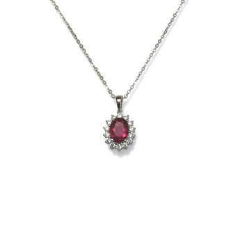 皇室紅寶吊墜 - WILLS JEWELLERY