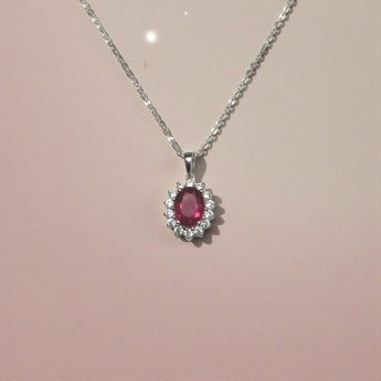 皇室紅寶吊墜 - WILLS JEWELLERY