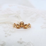 皇冠戒指．黃色藍寶石 - WILLS JEWELLERY