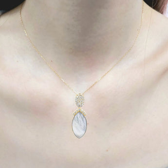 水滴吊墜・珍珠貝母 - WILLS JEWELLERY