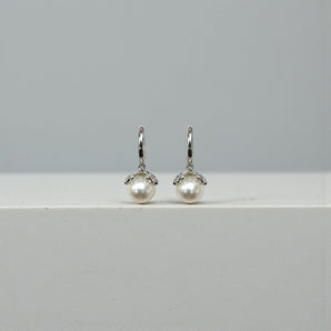 珍珠皇冠耳環 - WILLS JEWELLERY