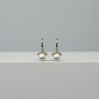 珍珠皇冠耳環 - WILLS JEWELLERY