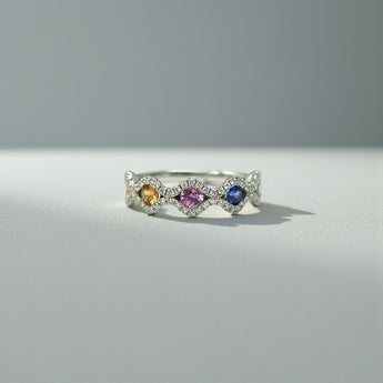 優雅彩寶戒指 - WILLS JEWELLERY