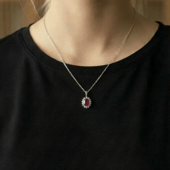 皇室紅寶吊墜 - WILLS JEWELLERY