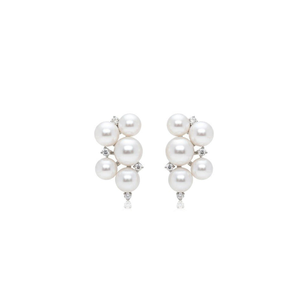 層次珍珠耳環 - WILLS JEWELLERY