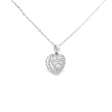 心形吊墜・鑽石 - WILLS JEWELLERY