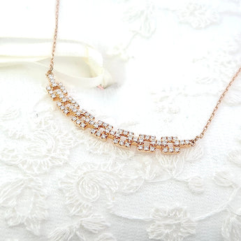 精緻頸鏈・鑽石 - WILLS JEWELLERY