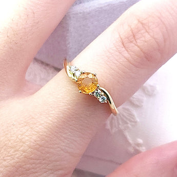 黃昏戒指・芬達石 - WILLS JEWELLERY