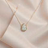 水滴鑽石項鍊 - WILLS JEWELLERY