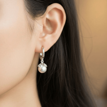 珍珠皇冠耳環 - WILLS JEWELLERY