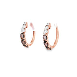 公主耳環・茶晶 - WILLS JEWELLERY