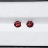 0.58ct / 0.71ct 天然對裝紅尖晶石 - WILLS JEWELLERY