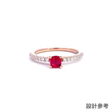 0.60ct 天然橢圓形沙弗萊石 - WILLS JEWELLERY
