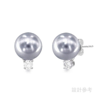 10-11mm 大溪地銀灰珍珠 - WILLS JEWELLERY