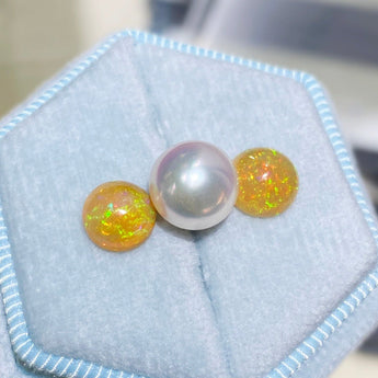 1.03ct / 0.98ct 天然對裝蛋白石 - WILLS JEWELLERY