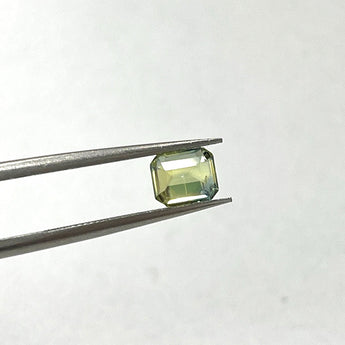 1.04ct 天然無燒祖母綠切割藍綠雙色藍寶石 (附証書) - WILLS JEWELLERY