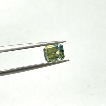 1.04ct 天然無燒祖母綠切割藍綠雙色藍寶石 (附証書) - WILLS JEWELLERY