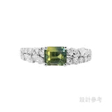 1.04ct 天然無燒祖母綠切割藍綠雙色藍寶石 (附証書) - WILLS JEWELLERY