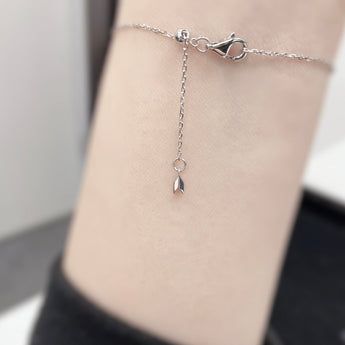 小圓泡18K金手鏈（可伸縮） - WILLS JEWELLERY