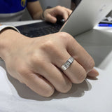 18K白金鑽石男裝戒指 II - WILLS JEWELLERY