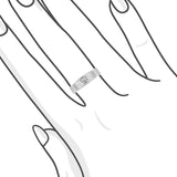 18K白金鑽石男裝戒指 II - WILLS JEWELLERY