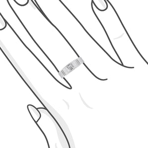 18K白金鑽石男裝戒指 II - WILLS JEWELLERY