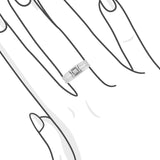 18K白金鑽石男裝戒指 III - WILLS JEWELLERY